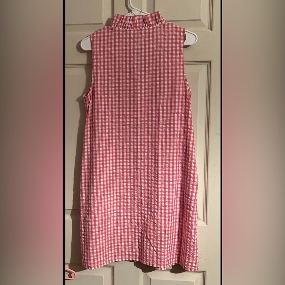 Crown & Ivy Dress, sleeveless, size Medium, pink and white, NWT. - Picture 2 of 5